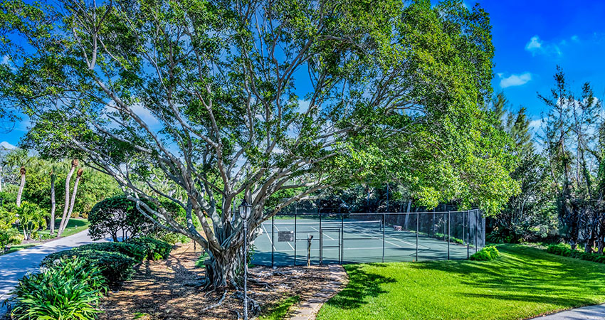 Veranda Beach Club, tennis courts