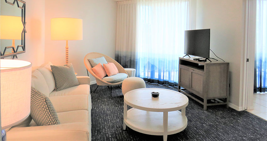 Veranda Beach Club of Longboat, penthouse second living room